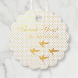 素敵なハミングバ結婚ーズありがとう フェイバータグ