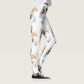 素敵なハロウィーンシームレスパターン レギンス (右)