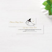 素敵なハロウィーン赤ちゃんシャワー測定ベリーカード (デスク)