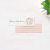 素敵なハロウィーン赤ちゃんシャワー測定ベリーカード (デスク)