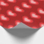 素敵なハートギフトラッピング紙! ラッピングペーパー (角)