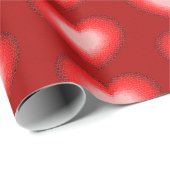 素敵なハートギフトラッピング紙! ラッピングペーパー (ロールコーナー)