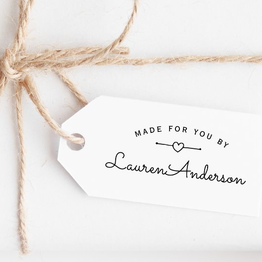 素敵なハート手作りの手作り手作り セルフインキングスタンプ