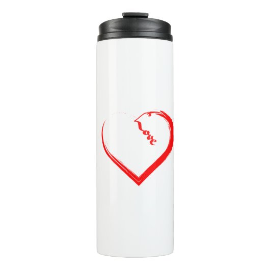 素敵なハート タンブラー (正面)