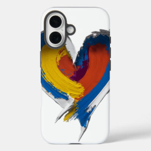 素敵なハート iPhone 16ケース