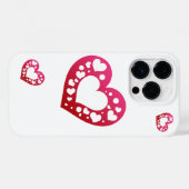 素敵なハートiPhone / iPadケース Case-Mate iPhoneケース (裏面 (横))