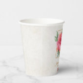 素敵なバラガーデン結婚予算 紙コップ (右)