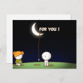 素敵なバレンタインデーのはがき シーズンポストカード (正面/裏面)