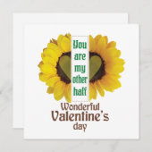 素敵なバレンタインデー シーズンカード (正面/裏面)