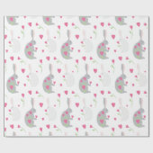 素敵なバンニー。 ラッピングペーパー (フラット)
