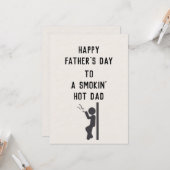 素敵なパパへ　最高の父の日を！ カード (正面/裏面インサイチュ)