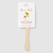 素敵なヒマワリ結婚の花瓶 ハンドファン (正面)