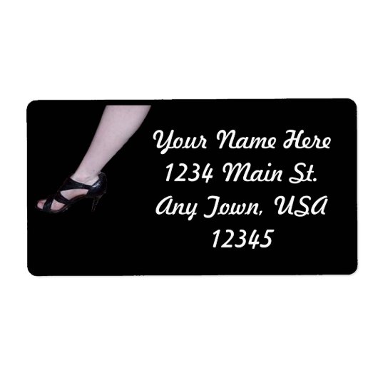 素敵なヒール ラベル (正面)