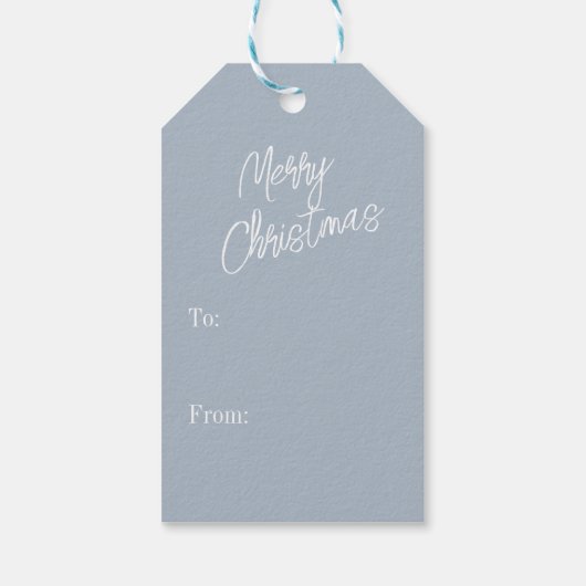 素敵なビクトリアンクリスマス ギフトタグ (裏面)