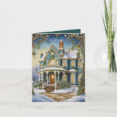 素敵なビクトリアンクリスマス シーズンカード (正面)