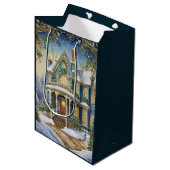 素敵なビクトリアンクリスマス ミディアムペーパーバッグ (正面アングル)