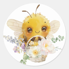 素敵なビーステッカー ラウンドシール