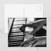 素敵なピアノ ポストカード (正面/裏面)