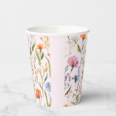 素敵なフローラベビーシャワー 紙コップ (左)