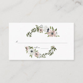 素敵なフローラ座席表 プレイスカード