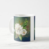 素敵なフローラ茶や コーヒーマグカップ (正面左)