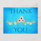 素敵なブルーをありがとう ポストカード (正面)