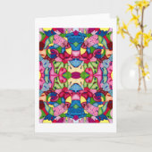 素敵なブーケのグリーティングカード カード (黄色い花)