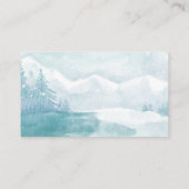 素敵なペンギン赤ちゃんシャワーおむつラッフルチケット コーリングカード (裏面)