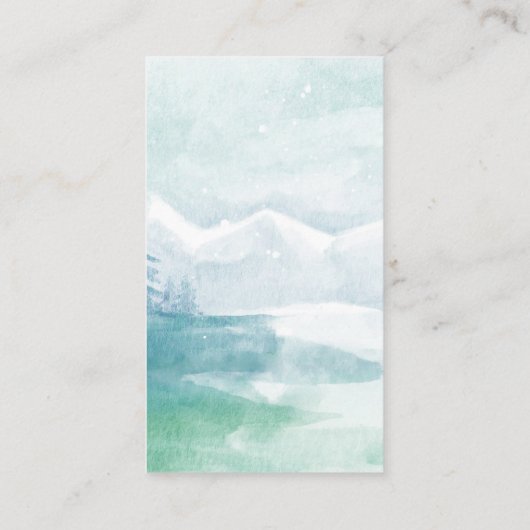 素敵なペンギン赤ちゃんシャワーおむつラッフルチケット コーリングカード (裏面)