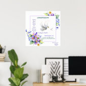 素敵なポスター繊細な鳩のコミットメント ポスター (ホームオフィス)