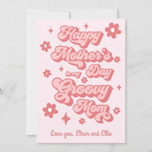 素敵なママへ ハッピーマザーズデー シーズンカード (正面)