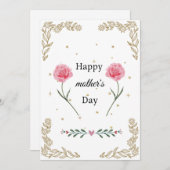 素敵なママへ　母の日にぴったりなカード シーズンカード (正面/裏面)