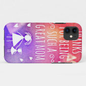 素敵なママ Case-Mate iPhoneケース (裏面(横))
