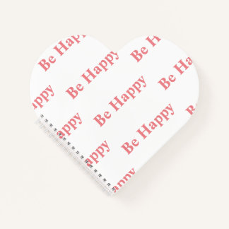 素敵なメッセージが入った可愛いノート ノートブック