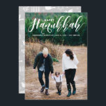 素敵なモダンカリグラフィー写真 幸せなハヌカ祭り シーズンカード<br><div class="desc">このモダンでお祭り気分満載のホリデーカードで、家族や友達に挨</div>