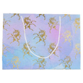 素敵なユニコーン ラージペーパーバッグ (裏面)