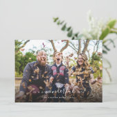 素敵なライフフォトホリデーカードだ シーズンカード (スタンド正面)