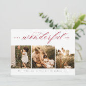 素敵なライフフォトホリデーカードだ シーズンカード (スタンド正面)