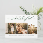 素敵なライフフォトホリデーカードだ シーズンカード (スタンド正面)