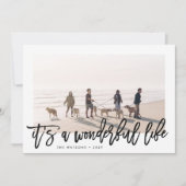 素敵なライフフローラホリデーズフォトカード シーズンカード (正面)