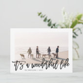 素敵なライフフローラホリデーズフォトカード シーズンカード (スタンド正面)