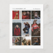 素敵なライフムライトフォトホリディポストカード シーズンポストカード (正面)