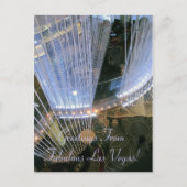 素敵なラスベガスからの挨拶！ ポストカード (正面)