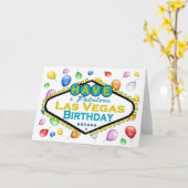 素敵なラスベガスの誕生日カードを! カード (黄色い花)