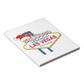 素敵なラスベガスクリスマスへようこそ ノートパッド (アングル)