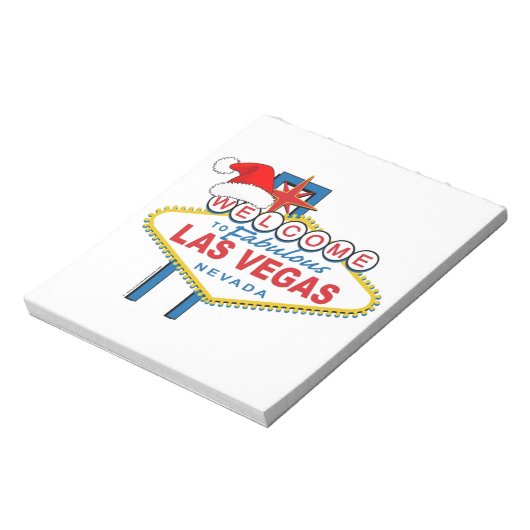 素敵なラスベガスクリスマスへようこそ ノートパッド (回転)