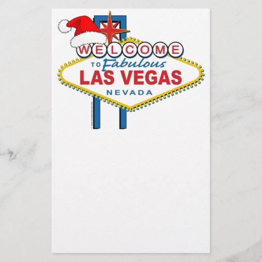 素敵なラスベガスクリスマスへようこそ 便箋 (正面)