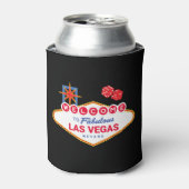 素敵なラスベガストリップラスベガスサインへようこそ 缶クーラー (缶正面)