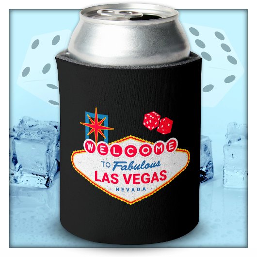 素敵なラスベガストリップラスベガスサインへようこそ 缶クーラー