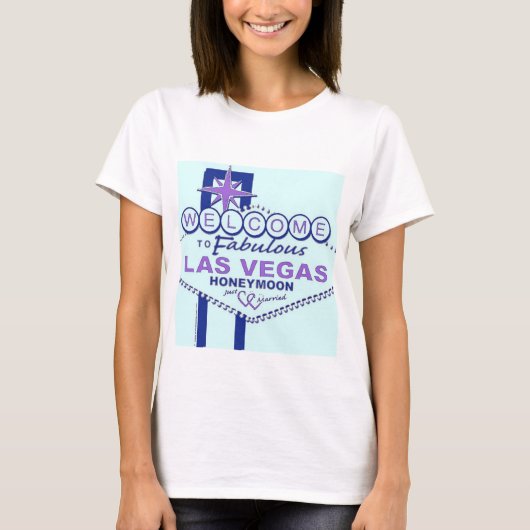 素敵なラスベガスハネムーンへようこそ Tシャツ (正面)